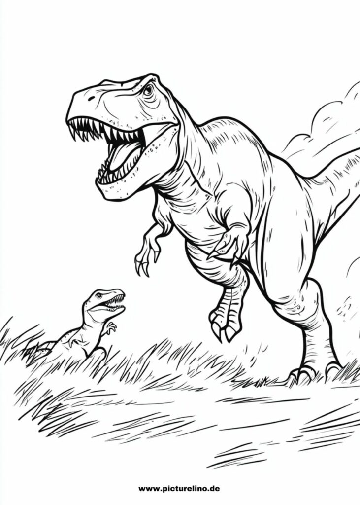 T-Rex rennt