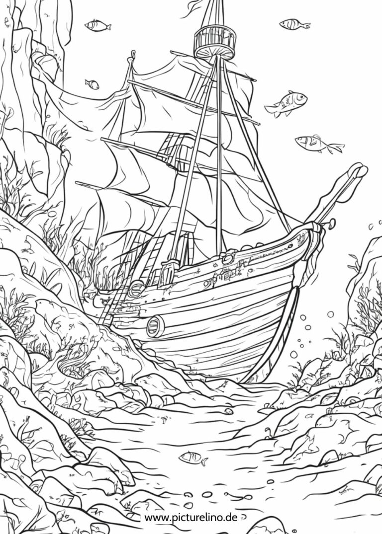  Foto zu Unterwasser Ausmalbild: Geniale Malbilder zum Drucken 